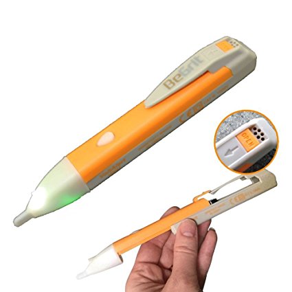 BeGrit SW-8431 Non Contact Voltage Detector Volt Pen Electrical Tools Tester with LED Flashlight