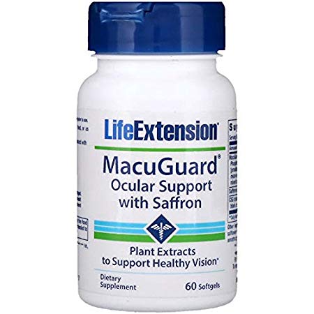 Life Extension Macuguard Ocular Support, 60 Softgels 3 Bottle Pack