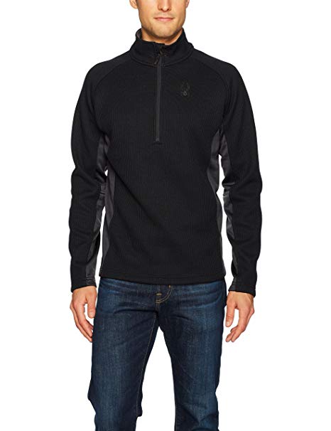 Spyder Men's Outbound Half Zip Mid Weight Stryke Jacket