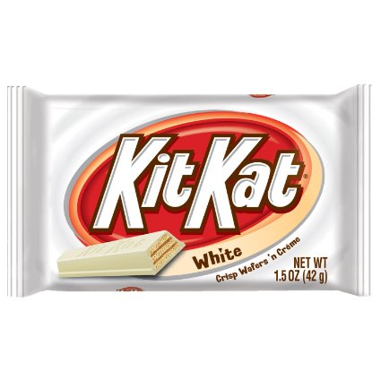 Kit Kat Candy Bar, Crisp Wafers in White Chocolate, 1.5-Ounce Bars (Pack of 24)