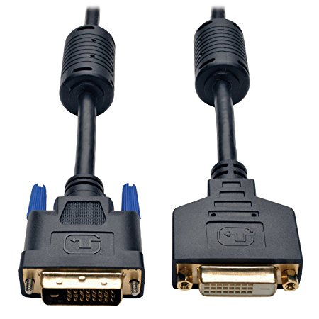 Tripp Lite DVI Dual Link Extension Cable, Digital TMDS Monitor Cable (DVI-D M/F) 6-ft.(P562-006)