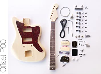 DIY Electric Guitar Kit - Offset P90 Build Your Own Guitar Kit