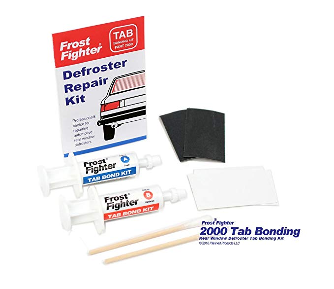 Rear Window Defroster/Defogger Tab Bonding Repair Kit 2000 by Frost Fighter