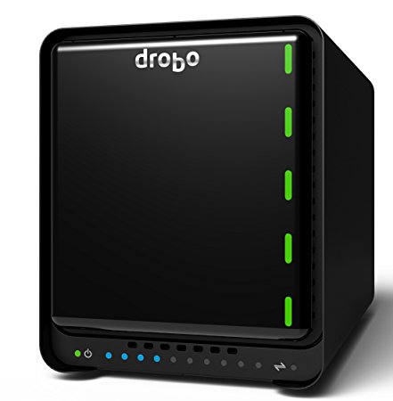 Drobo 5D3 5-Drive Direct Attached Storage (DAS) Array – Dual Thunderbolt 3 and USB 3.0 Type-C ports (DRDR6A21)