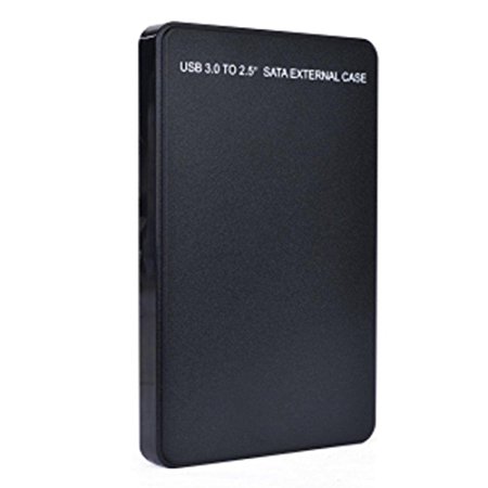 2.5 SuperSpeed USB 3.0 External SATA HDD Enclosure (Black) - Supports up to 4TB! consumer electronics