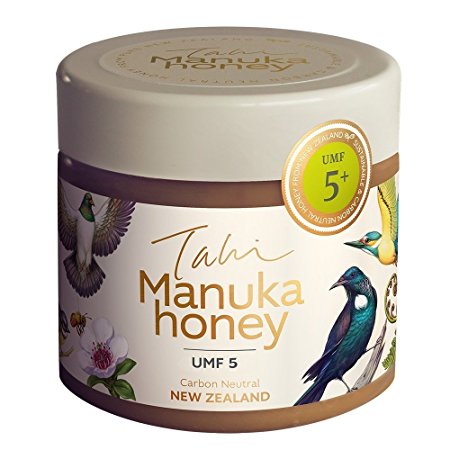 Manuka Honey UMF5  eco-friendly, raw and pure honey 400gram (14.1oz) by Tahi