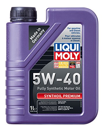 Liqui Moly 2040 Premium 5W-40 Synthetic Motor Oil - 1 Liter Bottle