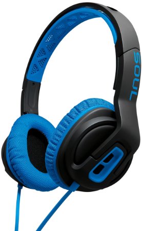 Soul Transform Superior Active Performance On-Ear Headphones Electric Blue