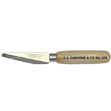 C.S. Osborne & Co. No. 479 - Bevel Point Knife: 3" blade (MPN# 60112)