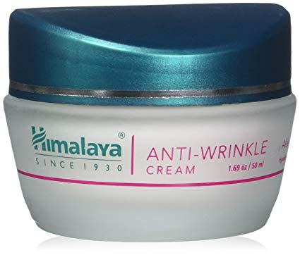 Himalaya Anti-Wrinkle Cream with Grapes and Aloe Vera,Reduces wrinkles,Fine Lines and Age Spots,1.69 oz/50ml