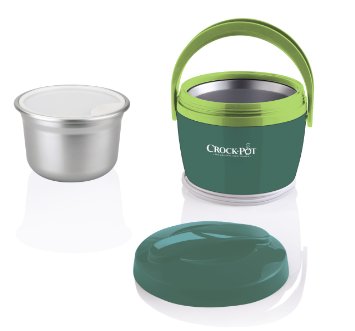 Crock-Pot SCCPLC200-EM-SHP Crock-Pot SCCPLC200-EM-SHP 20-Ounce Lunch Crock Food Warmer, Emerald/Light Green,  1, Emerald/Light Green