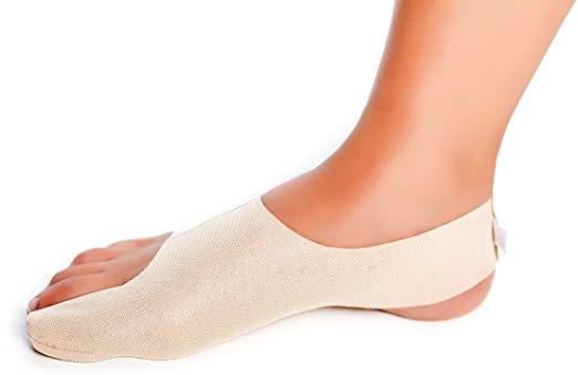 Bunion Corrector & Support Sleeve for Bunion Relief. Bunion Bootie Ultra Thin Orthopedic Sock Bunion Splint Fits in Shoes to Straighten Big Toe Hallux Valgus. Men Women Warp for Bunions RightM