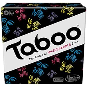 Taboo Board Game | Word Guessing Party Games for Adults and Teens | Ages 13  | for 4  Players | Hilarious Party Games for Game Night | Word Games