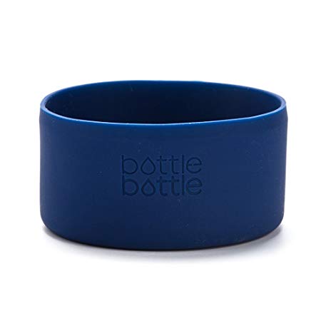 bottlebottle Protective Silicone Sleeve for Hydro Flask, Portable Travel Pet Bowl for Dog Cat Food Water Feeding, BPA Free Anti-Slip Bottom Cover Cap for Stainless Steel Water Bottle, Dishwasher Safe