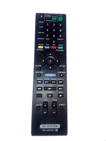 RM-ADP057 1-489-438-11 Remote Control Replaced for Sony BDV-E580 BDVT58 BDVL600 HBDE280 Audio / Video Receiver AV System