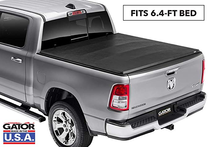 Gator ETX Soft Tri-Fold Truck Bed Tonneau Cover | 59204 | fits Dodge Ram 2002-08 6 1/2 ft bed | MADE IN THE USA