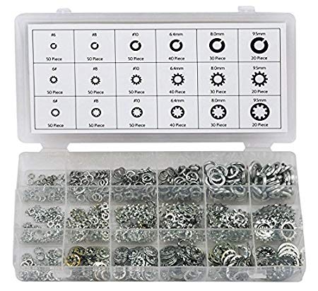 Rolson 61295 Washer Assortment - 720 Pieces