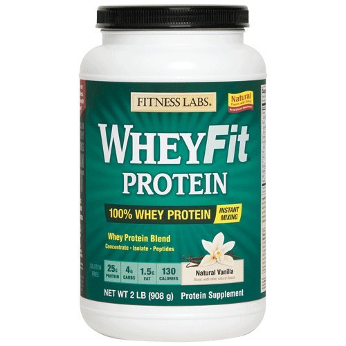 Fitness Labs WheyFit Protein (2 Pounds, Natural Vanilla)