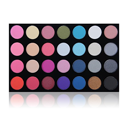SHANY The Masterpiece 28 Colors Matte/Shimmer Eyeshadow Palette/Refill, Perfect View