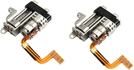 Acxico 2 pcs Mini 5mm 2-Phase 4-Wire 3V 5V Planetary Gear Stepper Motor Linear Screw Slider