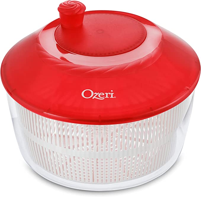 Ozeri Italian Made Fresca Salad Spinner and Serving Bowl, BPA-Free