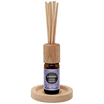 Reed Diffuser & 10ml Bottle of Lavender by Edens Garden, Certified Therapeutic Grade, GC/MS Tested