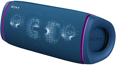 Sony SRS-XB43 EXTRA BASS Wireless Portable Speaker IP67 Waterproof BLUETOOTH and Built In Mic for Phone Calls, Blue