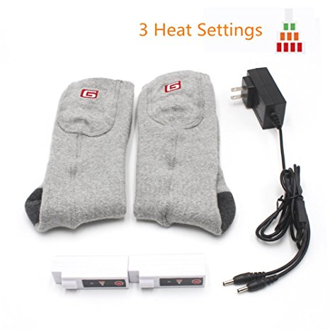 Rechargeable Battery Heated Socks Kit for Chronically Cold Feet for Women and Men