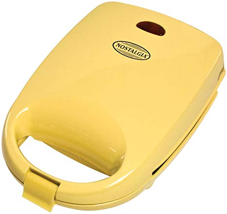 Nostalgia ANML400 Circus Animal Waffle Maker, Yellow