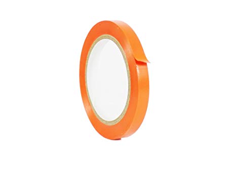 WOD CVT-536 Orange Vinyl Pinstriping Dance Floor Tape, Safety Marking Floor Splicing Tape (Also Available in Multiple Sizes & Colors): 1/4 in. wide x 36 yds. (Pack of 1)