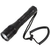 SecurityIng Waterproof 1000 Lumens XM-L2 LED Diving Flashlight UnderWater 150m Depth Bright LED Lighting Lamp Dive Lights Torch for Diving
