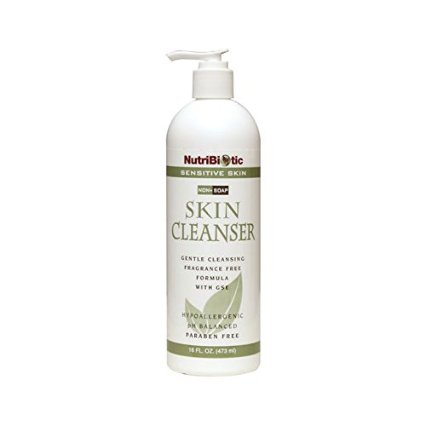 Nutribiotic Nonsoap Skin Cleanser, Sensitive Skin, 16 Fluid Ounce