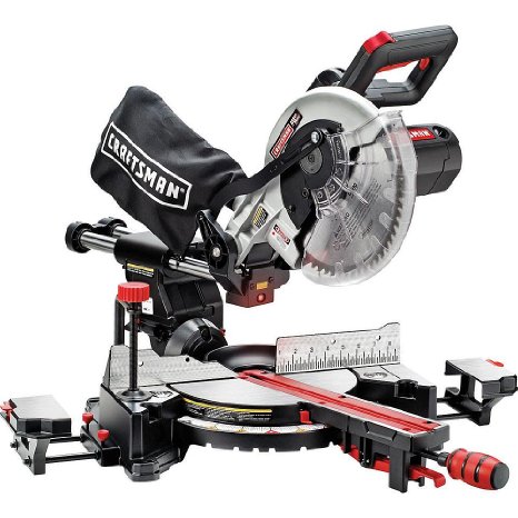 Craftsman 10 Single Bevel Sliding Compound Miter Saw 21237