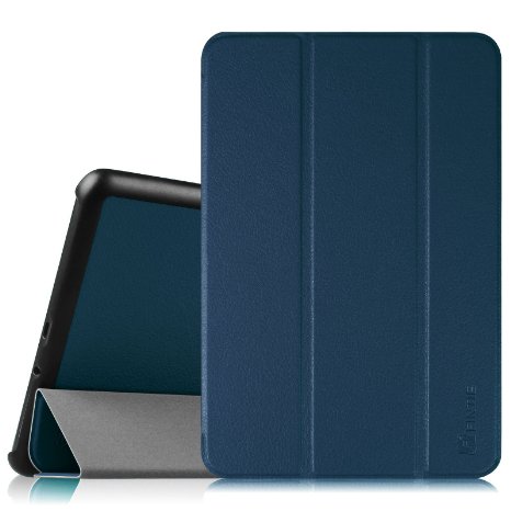 Fintie Samsung Galaxy Tab A 8.0 Smart Shell Case - Ultra Slim Lightweight Stand Cover with Auto Sleep/Wake Feature for Samsung Galaxy Tab A 8-Inch Tablet SM-T350, Navy