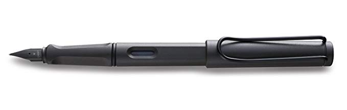 Lamy Safari Fountain Pen Charcoal Ex-Fine, L17EF