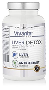 Liver Detox - 120 Vegetarian Capsules | Full Liver Detoxification Support | Liver Health Supplement