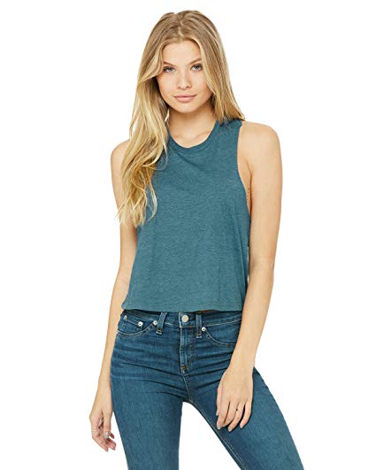 Bella Canvas 6682 Women's Racerback Cropped Tank