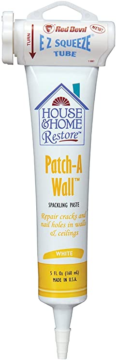 Red Devil 0658 Patch-A-Wall Spackling Paste, White, 5-Ounce