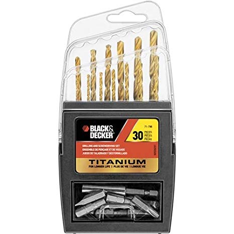 BLACK DECKER 71-798 30 Piece Drilling and Driving Set