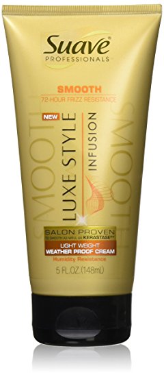 Suave Professionals Weather Proof Hair Cream, Luxe Style Infusion 5 oz