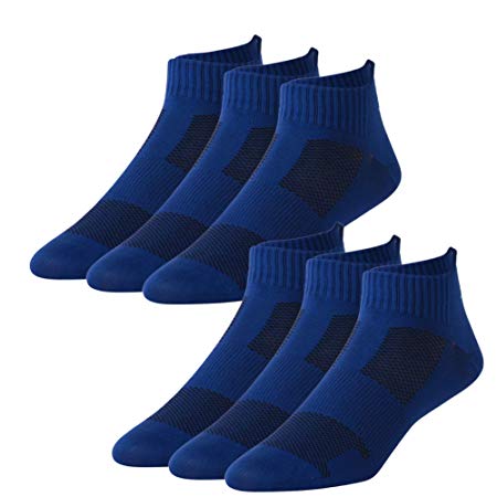 3street Hidden Comfort No-Show Low Cut Breathable Running Socks for Men and Women