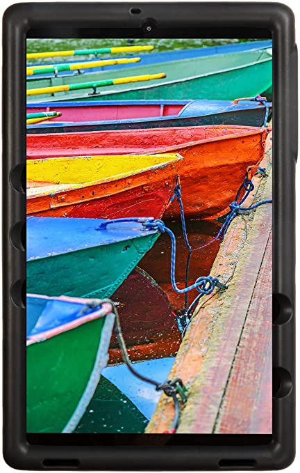 BobjGear Bobj Rugged Tablet Case for Samsung Galaxy Tab A 10.1 (2019) SM-T510, SM-T515 Kid Friendly (Bold Black)