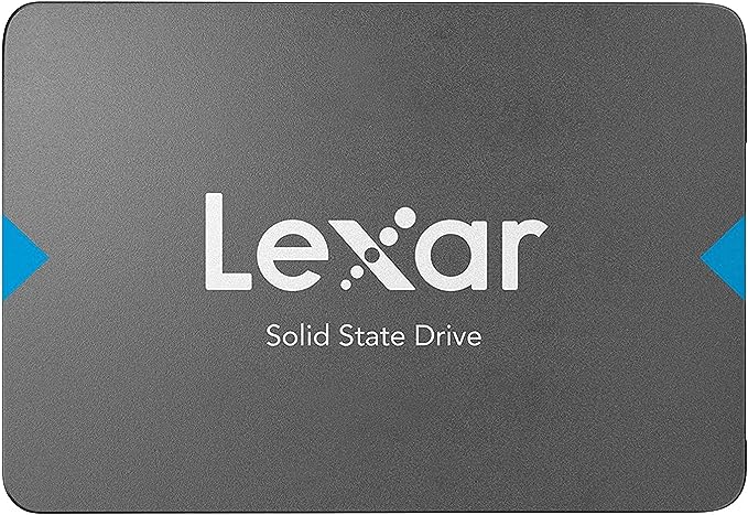 Lexar NQ100 2.5” SATA III (6Gb/s) 240GB SSD, Up to 550MB/s Read Solid State Drive, Internal SSD for Laptop, Desktop Computer/PC (LNQ100X240G-RNNNG)