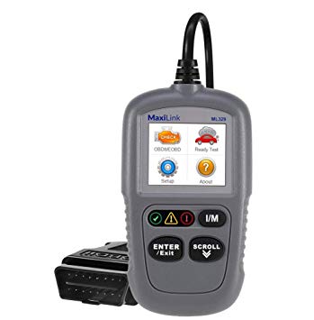 Autel MaxiLink ML329 Code Reader with One-Click I/M Readiness Key and AutoVIN Function Car Scanner (Advanced version of the AL319)