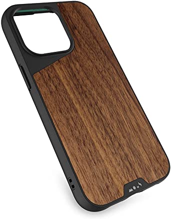 Mous - Protective Case for iPhone 13 Pro - Limitless 4.0 - Walnut - Fully compatible with Apple's MagSafe - iPhone 13 Pro Case