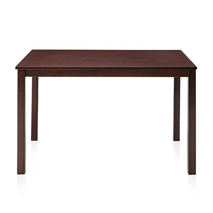 @home by Nilkamal  Four Seater Dining Table (Polished Finish, Brown)