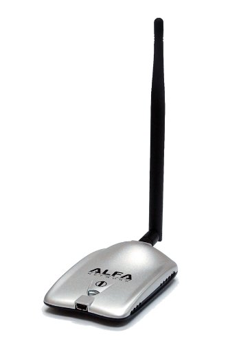 Alfa Network 1000mW High Power Wireless G 80211g Wi-Fi USB Adapter with 5dBi Antenna AWUS036H