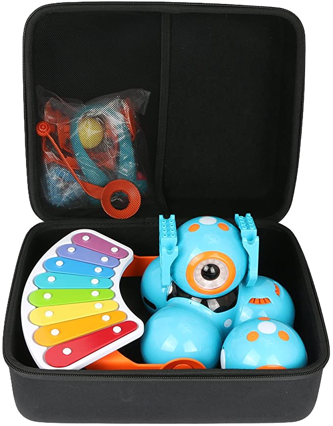 co2CREA Hard Travel Case for Wonder Workshop Dash Robot / Dot Creativity Kit / Xylophone / Launcher (Case for Dash/Dot Creativity Kit/Xylophone/Launcher)