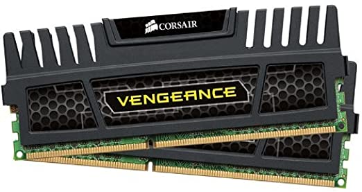 Corsair Vengeance 8 GB (2 x 4 GB) DDR3 1600 MHz PC3 12800 240-Pin DDR3 Dual Channel Memory Kit 1.5V (CMZ8GX3M2A1600C9)