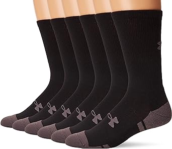 Under Armour Adult Resistor 3.0 Crew Socks, Multipairs